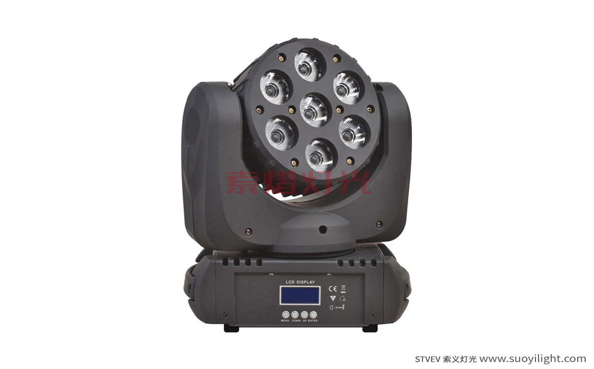 Malaysia7*10W LED Moving Head Beam Light manufacturer