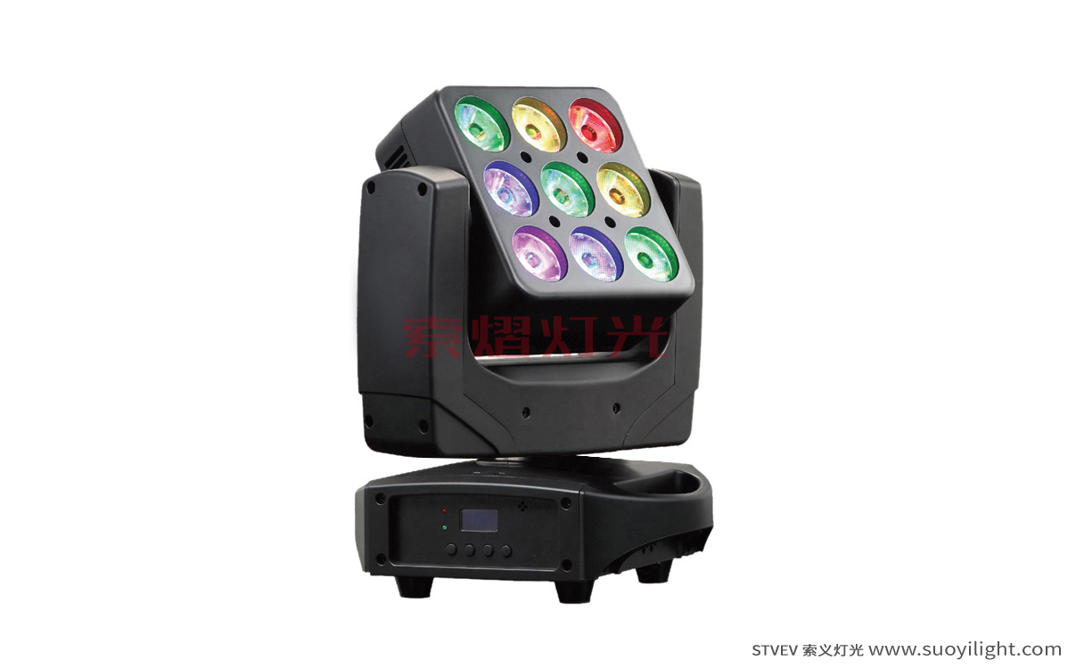 Malaysia9pcs Matrix LED Moving Head Light manufacturer